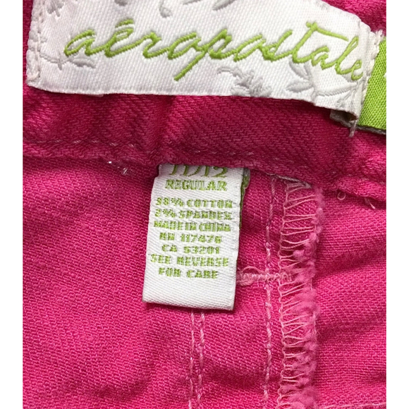 Girls Aeropostale Bagla Skinny‎ Leg Jeans Size 11/12 Pink - Picture 9 of 13